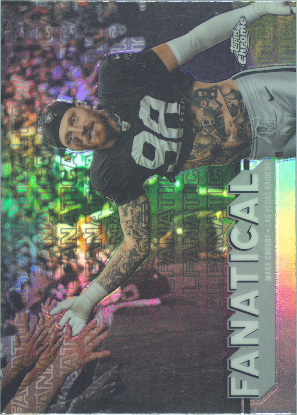 2025 Topps Chrome #FF-22 Maxx Crosby — front