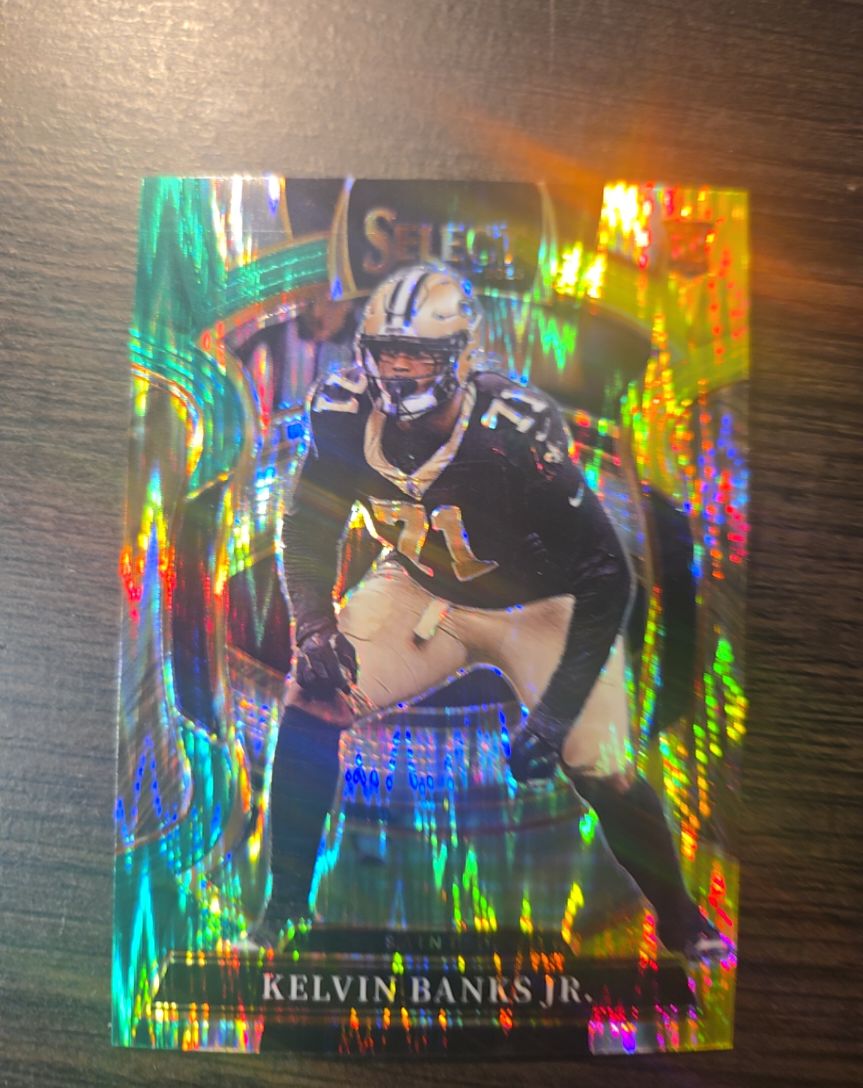 2025 Panini Select #42 Kelvin Banks Jr. — front