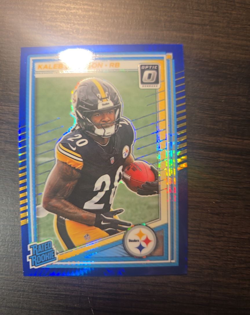 2025 Donruss Optic #232 Kaleb Johnson — front
