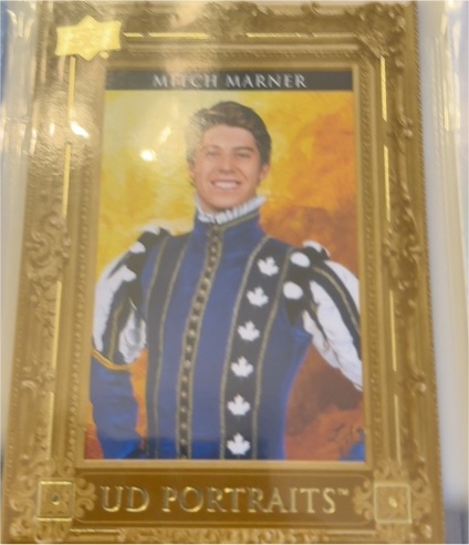 2023-24 Upper Deck Series 1 #P-24 Mitch Marner UD Portraits — front