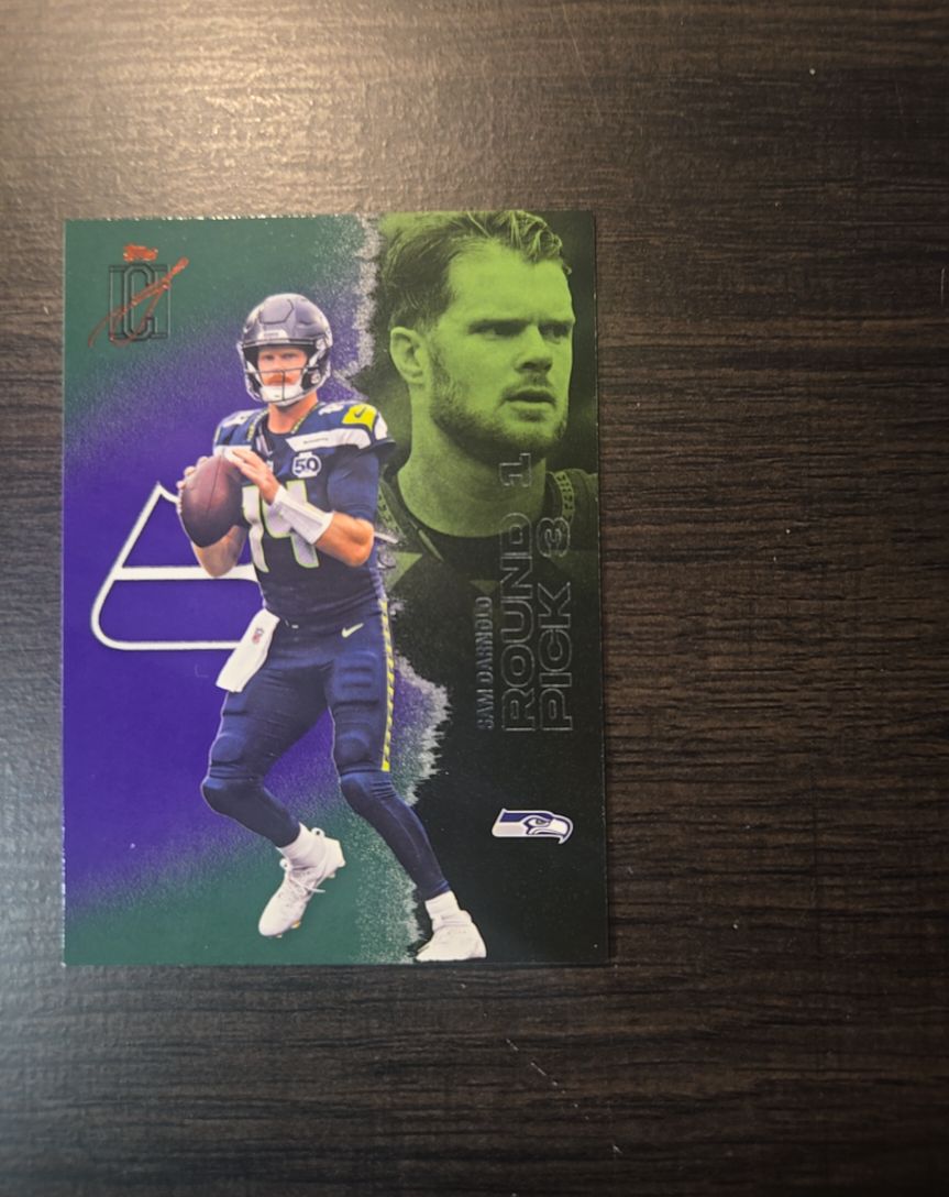 2025 Topps Signature Class #47 Sam Darnold — front