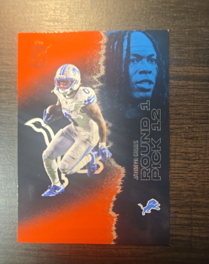 2025 Topps Signature Class #20 Jahmyr Gibbs — front