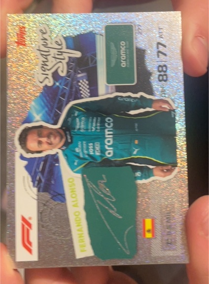 2026 Topps Turbo Attax #277 Fernando Alonso — front
