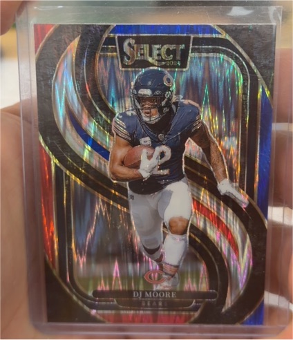 2024 Panini Select Premier Level #151 DJ Moore — front