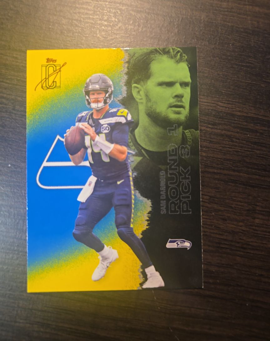 2025 Topps Signature Class #47 Sam Darnold — front