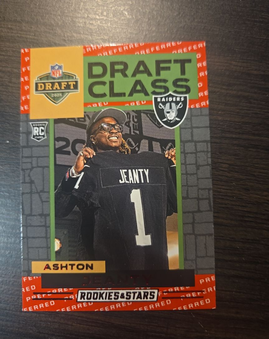 2025 Panini Rookies & Stars #8 Ashton Jeanty — front