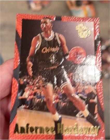 1994-95 Topps Embossed #68 Anfernee Hardaway — front