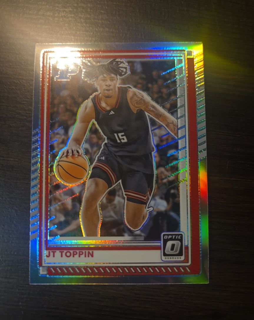 2025-26 Panini Donruss Optic #70 JT Toppin — front