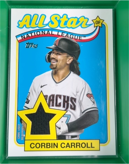 2024 Topps Series 2 1989 All-Star Relic #89ASR-CC Corbin Carroll — front