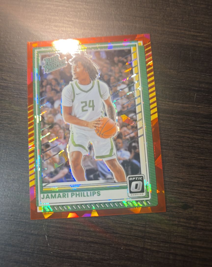 2025-26 Donruss Optic #54 Jamari Phillips — front