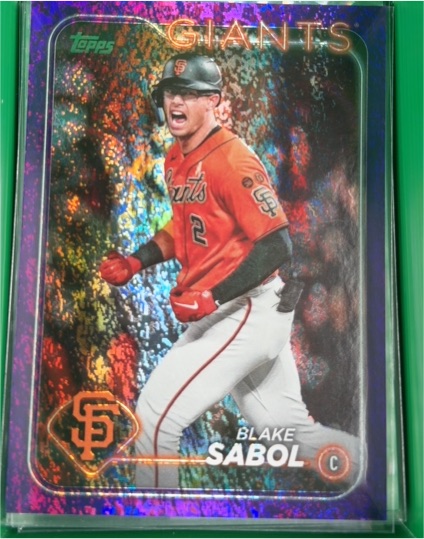2024 Topps #521 Blake Sabol — front