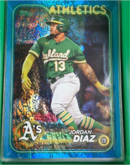 2024 Topps Series 2 #697 Jordan Diaz — front