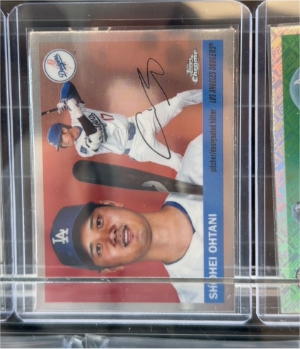 2025 Topps Chrome Platinum #17 Shohei Ohtani — front