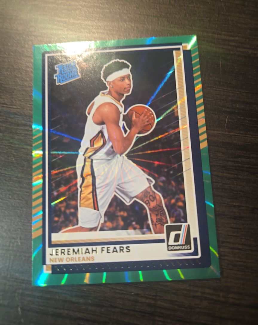 2025-26 Donruss #3 Jeremiah Fears — front