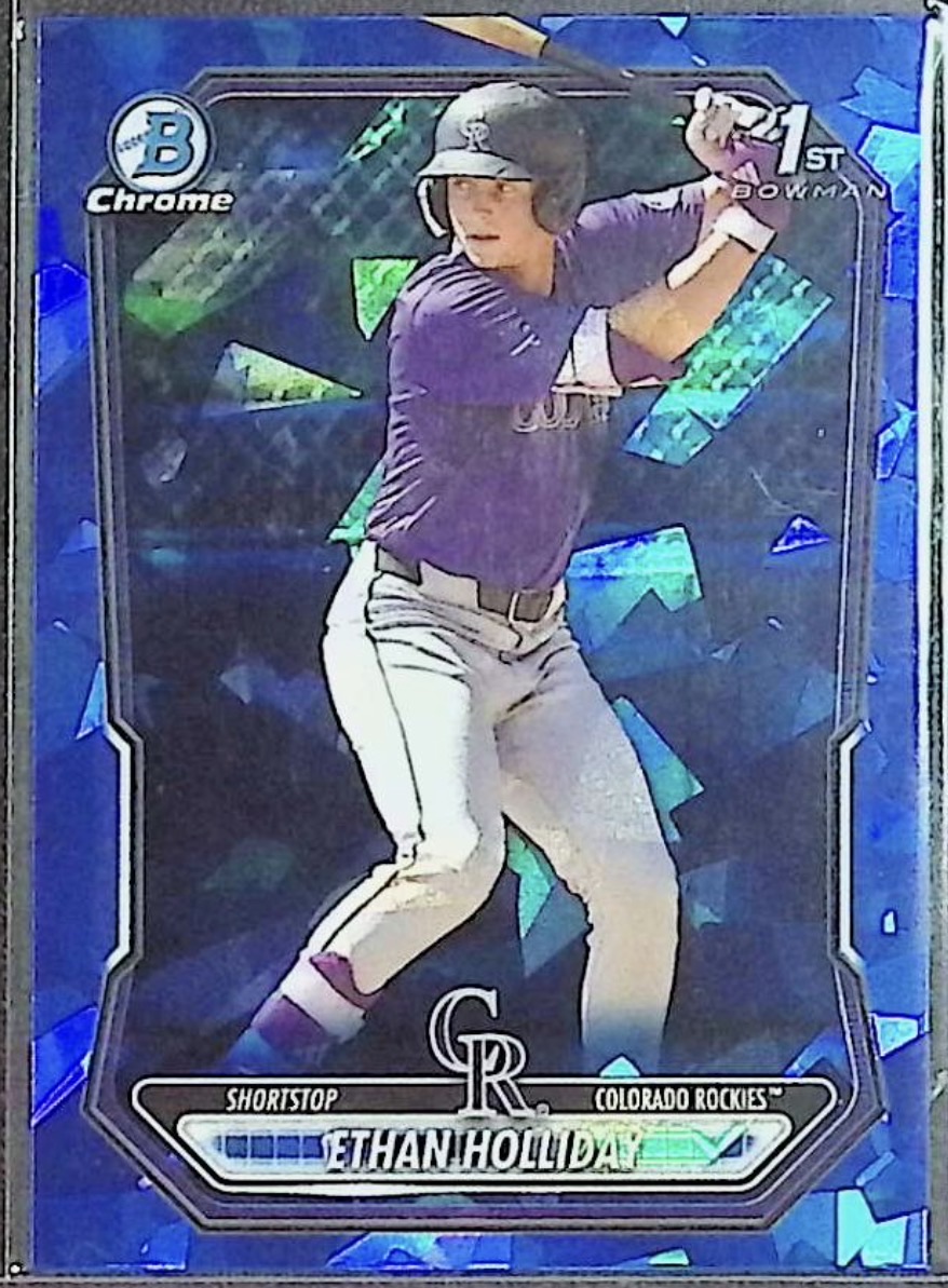 2026 Bowman Chrome #BCP-1 Ethan Holliday — front