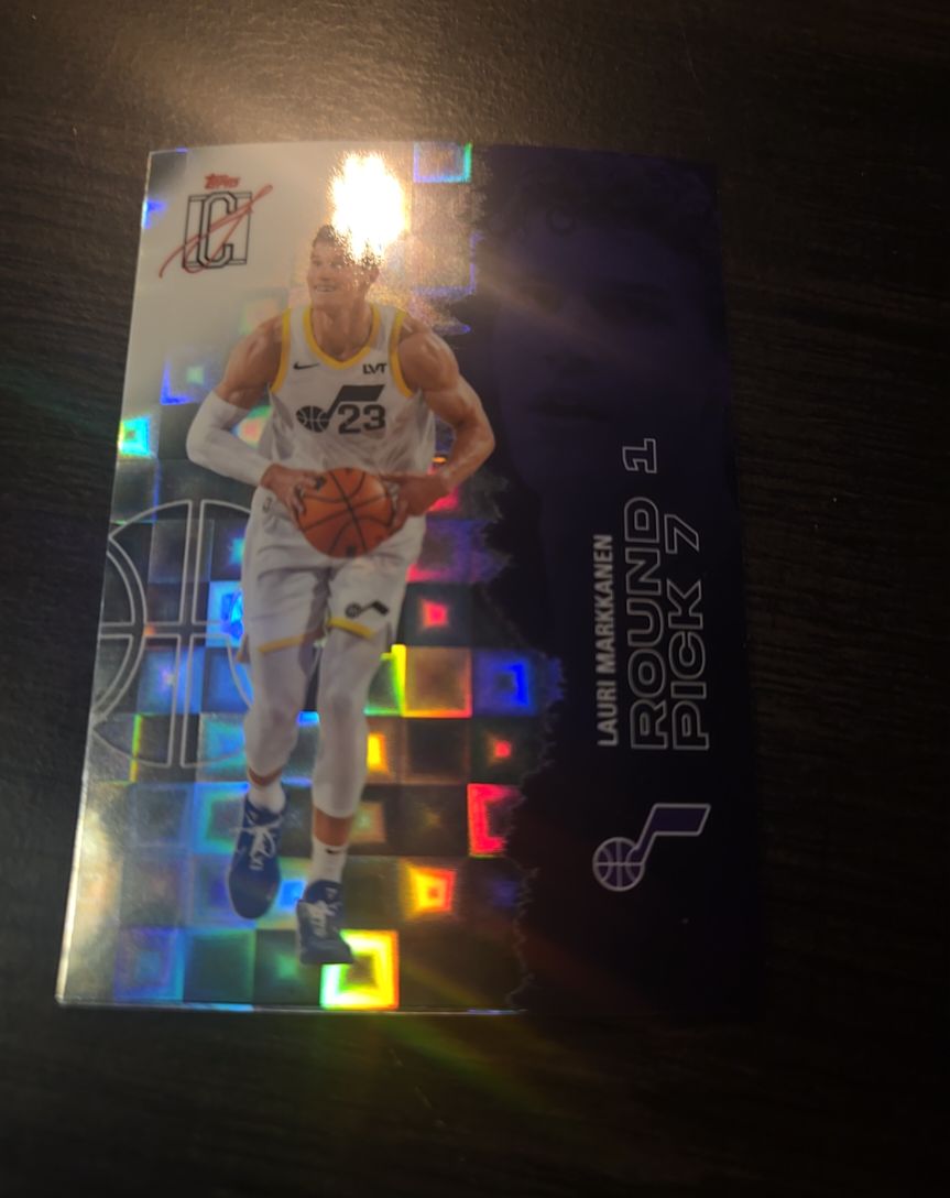 2026 Topps Signature Class #24 Lauri Markkanen — front