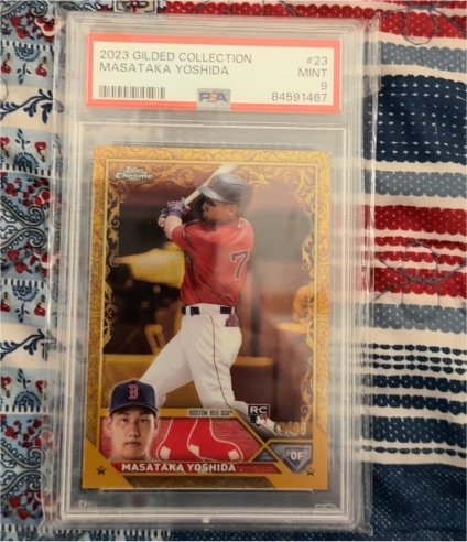 2023 Topps Gilded Collection #23 Masataka Yoshida — front