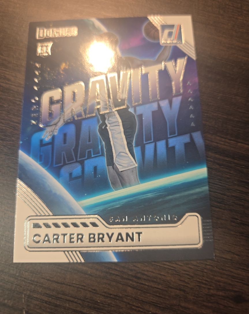 2025-26 Donruss #3 Carter Bryant Zero Gravity — front
