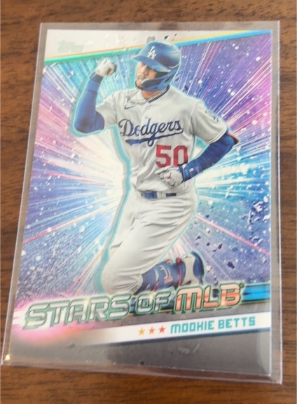 2024 Topps Series 1 Stars of MLB #SMLB-9 Mookie Betts — front