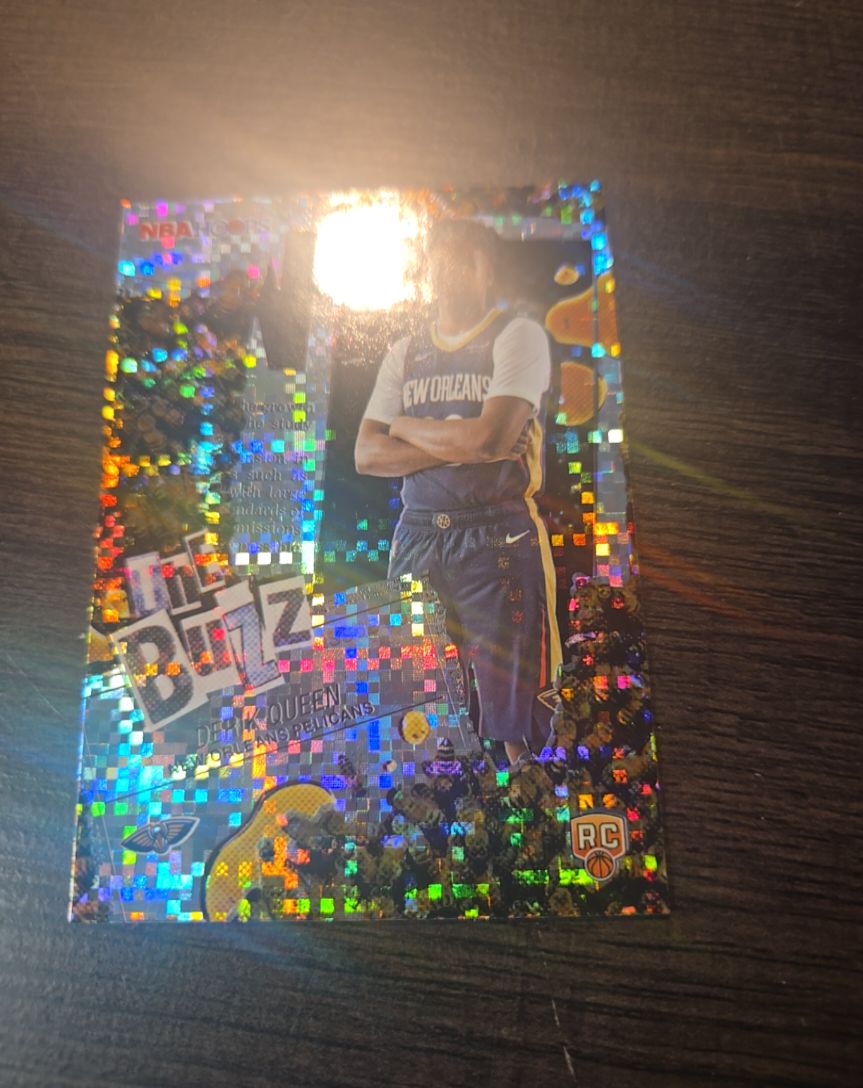 2025-26 Topps NBA Hoops The Buzz #TB-13 Derik Queen — front