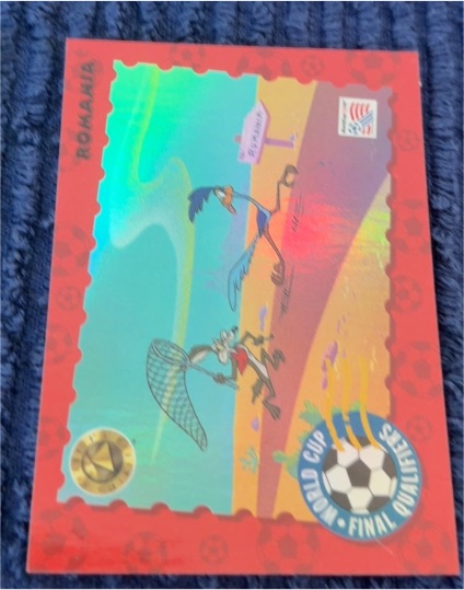 1994 Upper Deck World Cup Looney Tunes #Q23 Romania — front