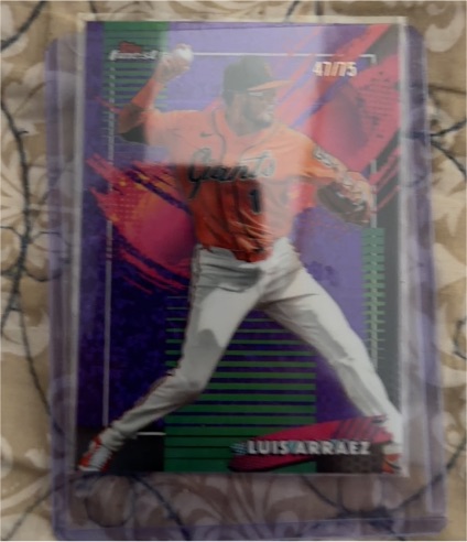 2026 Topps Finest #260 Luis Arraez — front