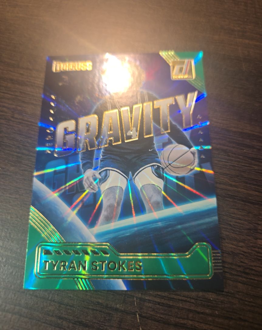 2025-26 Donruss #13 Tyran Stokes Zero Gravity Insert — front