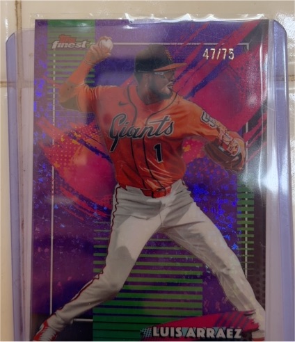 2026 Topps Finest #260 Luis Arraez — front
