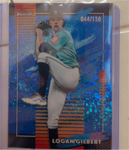 2026 Topps Finest #165 Logan Gilbert — front