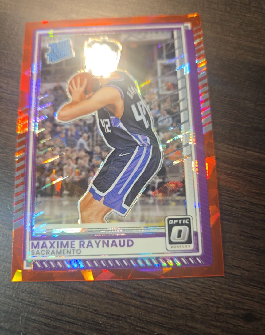 2025-26 Panini Donruss Optic #29 Maxime Raynaud — front