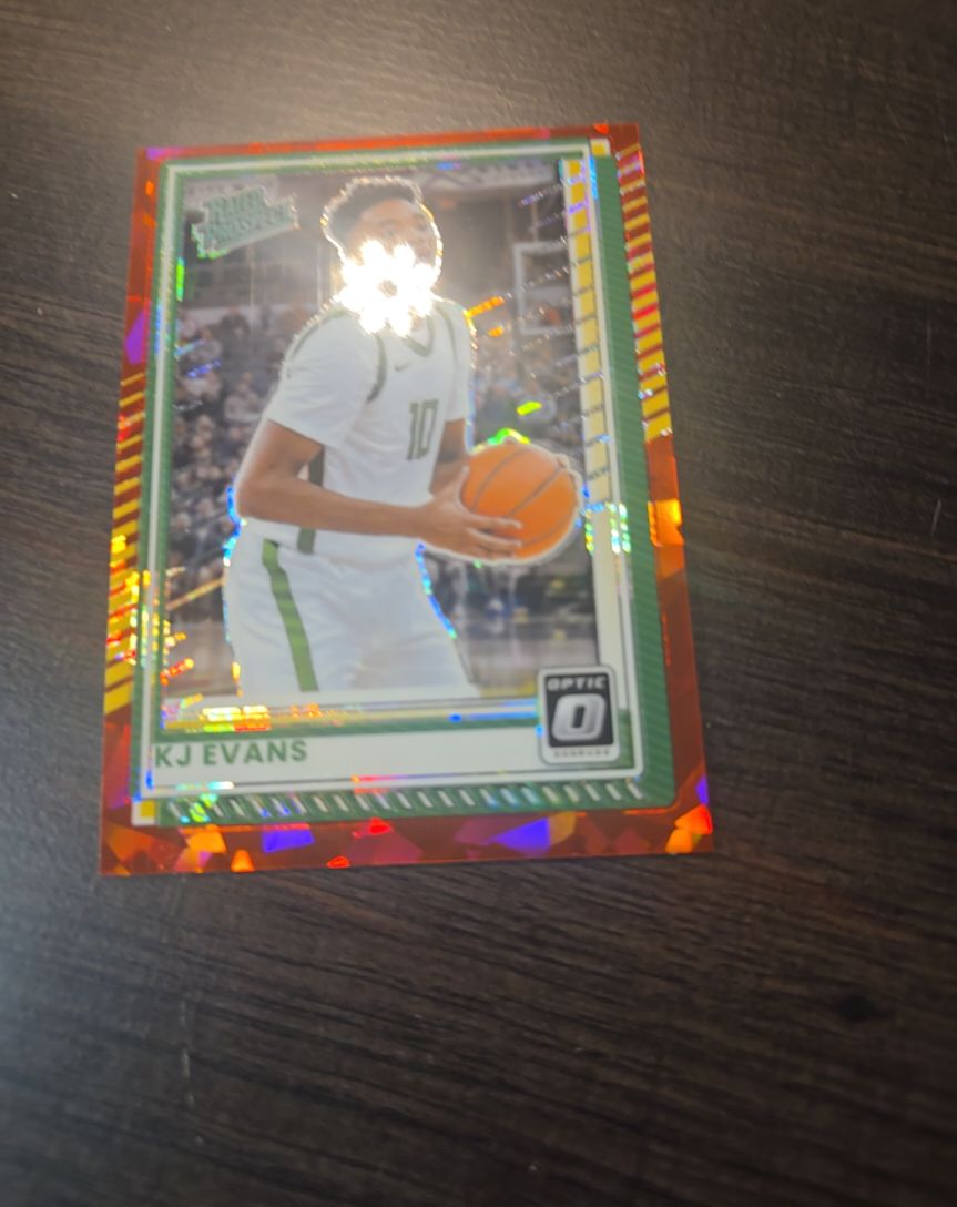 2025-26 Panini Donruss Optic #49 KJ Evans — front