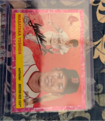 2025 Topps Chrome Platinum #35 Masataka Yoshida — front
