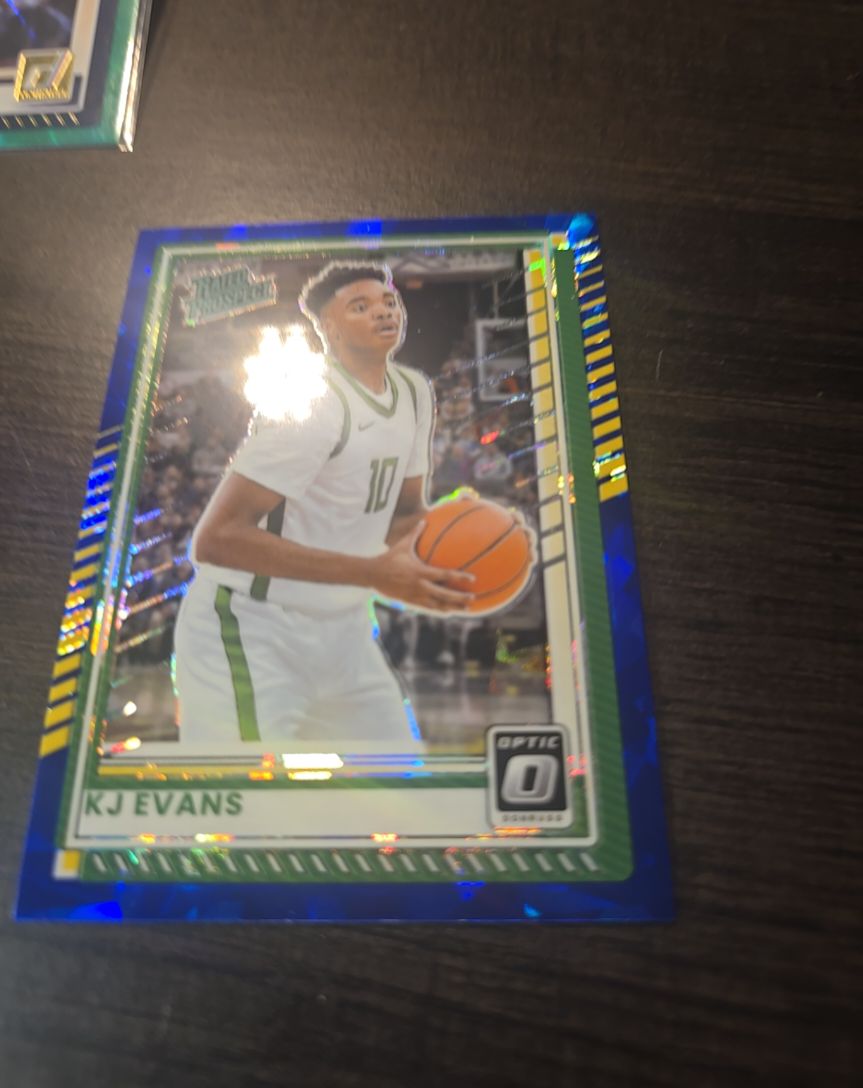 2025-26 Panini Donruss Optic #49 KJ Evans — front