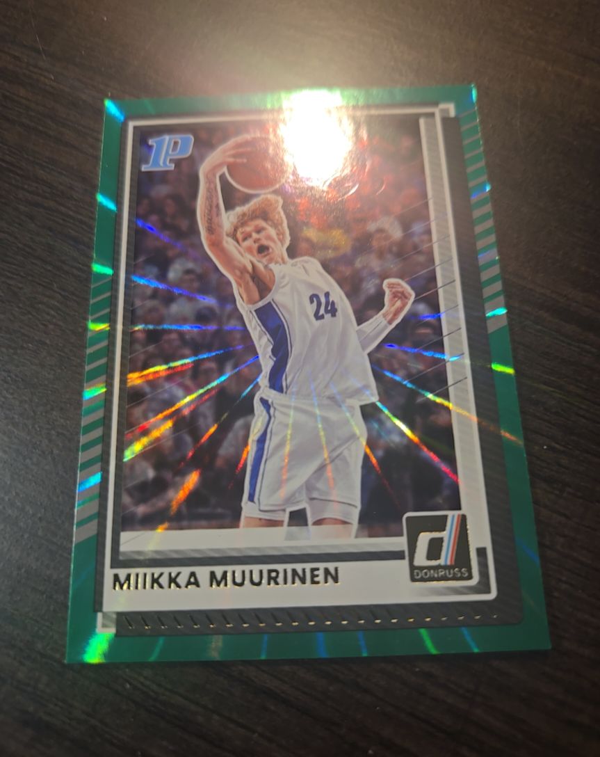 2025-26 Panini Donruss #168 Miikka Muurinen — front