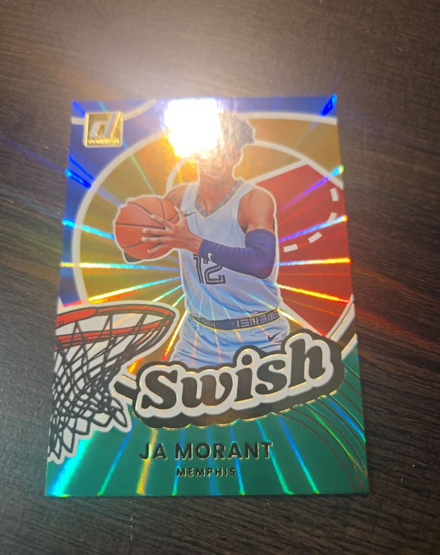 2025-26 Panini Donruss #12 Ja Morant Swish — front