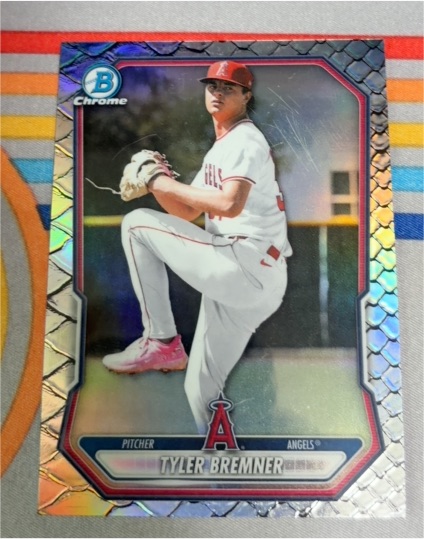 2026 Bowman Chrome #BCP-9 Tyler Bremner — front