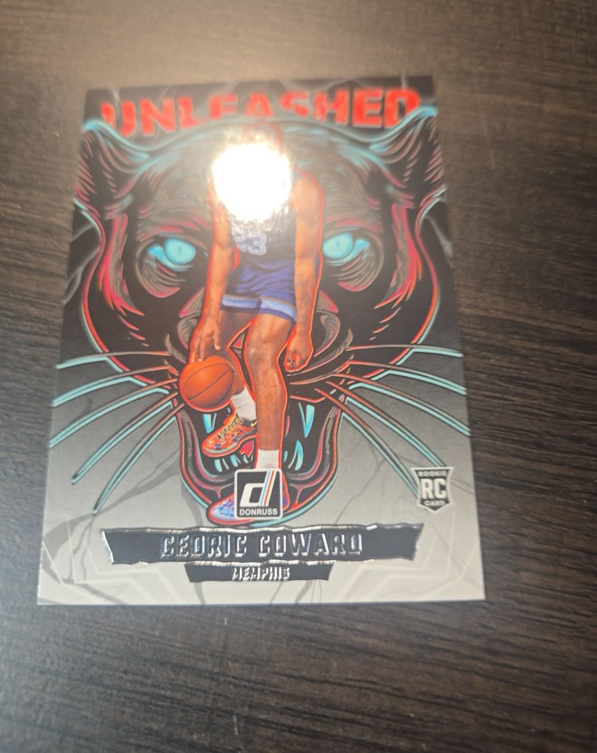2025-26 Donruss Unleashed #6 Cedric Coward — front