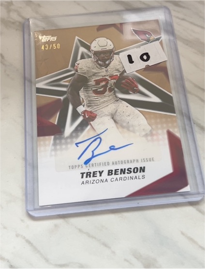 2026 Topps Flagship Football #43 Trey Benson — front