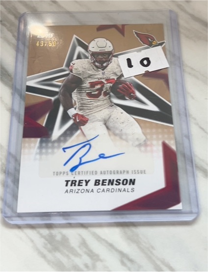 2026 Topps Flagship Football #43 Trey Benson — front