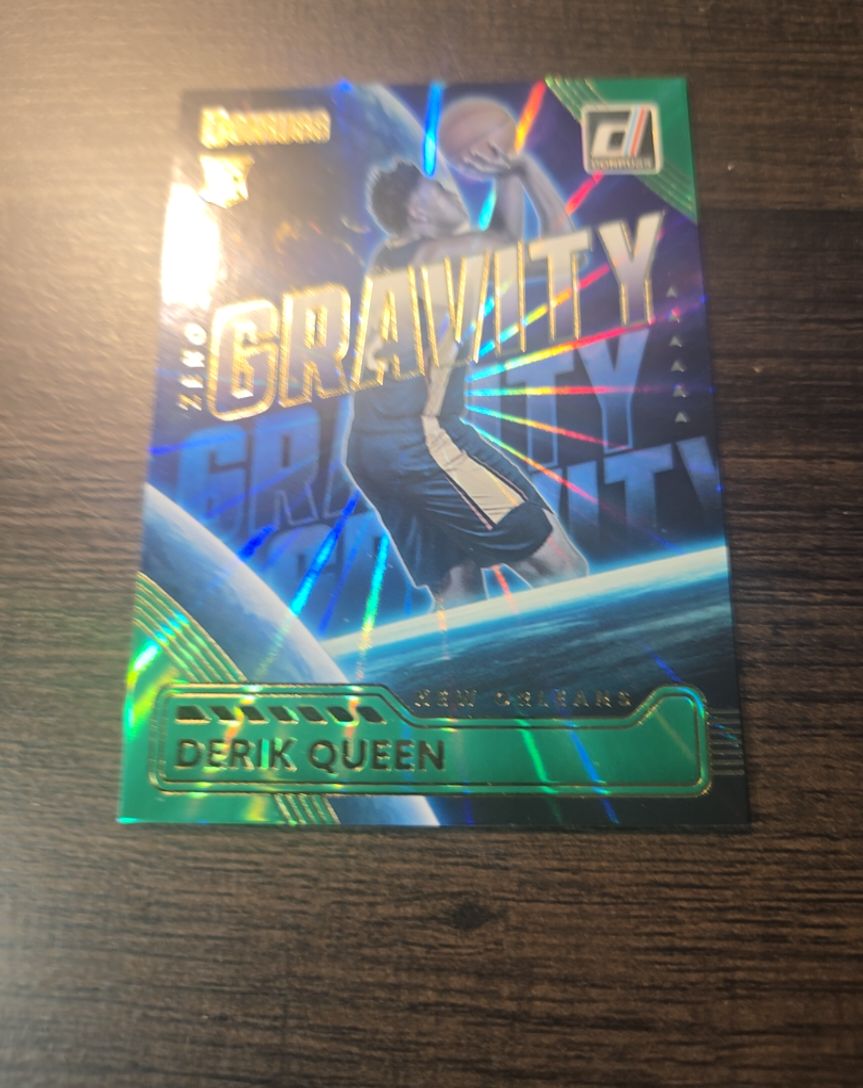 2025 Panini Donruss Zero Gravity #6 Derik Queen — front