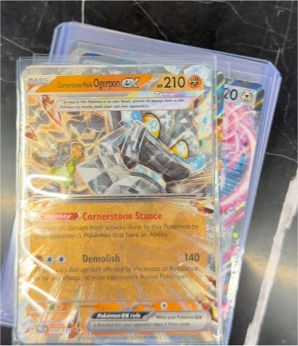 2025 Pokémon TCG Prismatic Evolutions #058 Cornerstone Mask Ogerpon ex — front