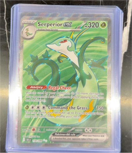 2025 Pokémon TCG Serperior ex #156 — front