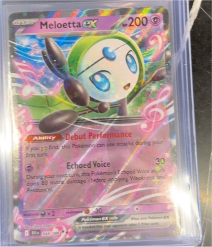 2025 Pokémon #044 Meloetta ex — front