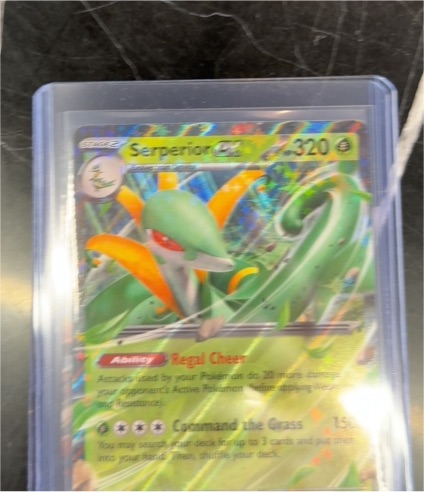 2025 The Pokémon Company Serperior ex 003/086 Black Bolt — front