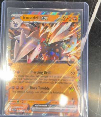 Excadrill ex 046/086 Black Bolt — front