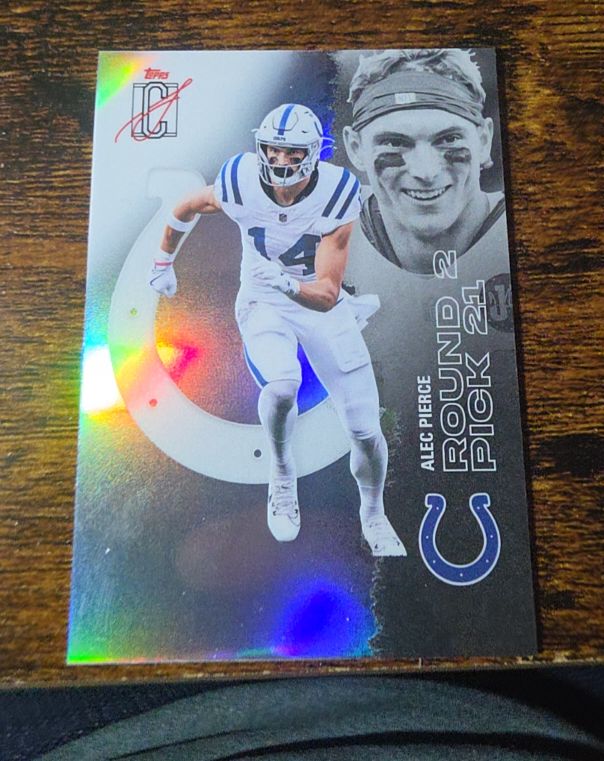 2025 Topps Signature Class #21 Alec Pierce — front