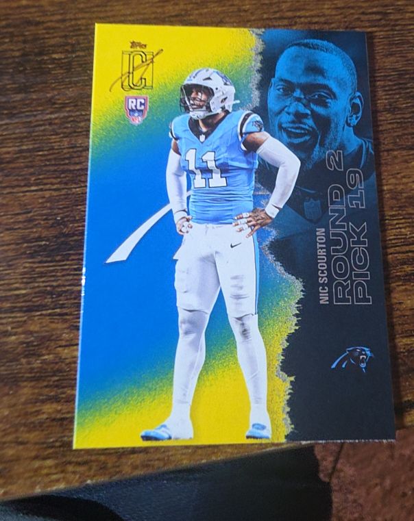 2025 Topps Signature Class #132 Nic Scourton — front
