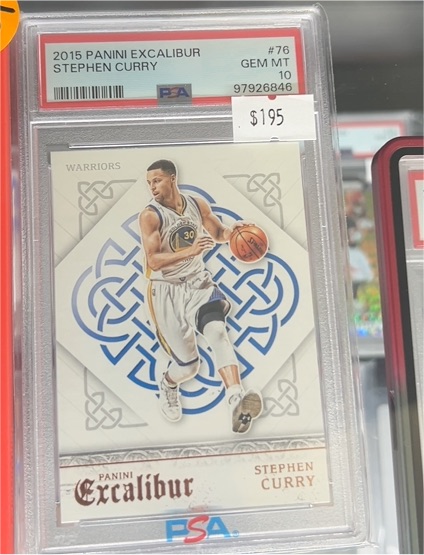 2015 Panini Excalibur #76 Stephen Curry — front