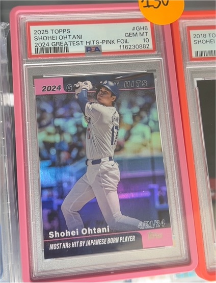 2025 Topps 2024 Greatest Hits #GH8 Shohei Ohtani — front