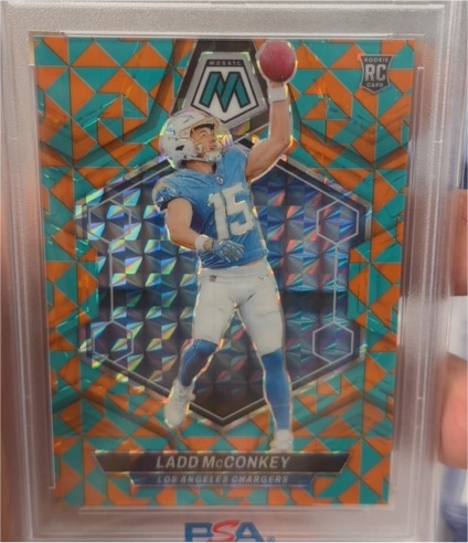 2024 Panini Mosaic #334 Ladd McConkey — front